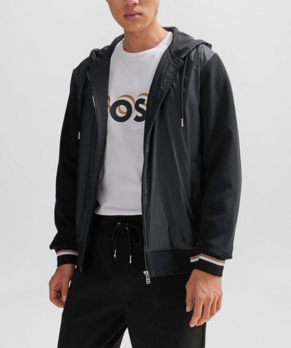 BOSS JERSEY SOMMERS 66 | BLACK