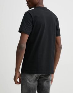 KARL LAGERFELD JEANS KLJ REG SS KARL TEE A1M17052 | BLACK