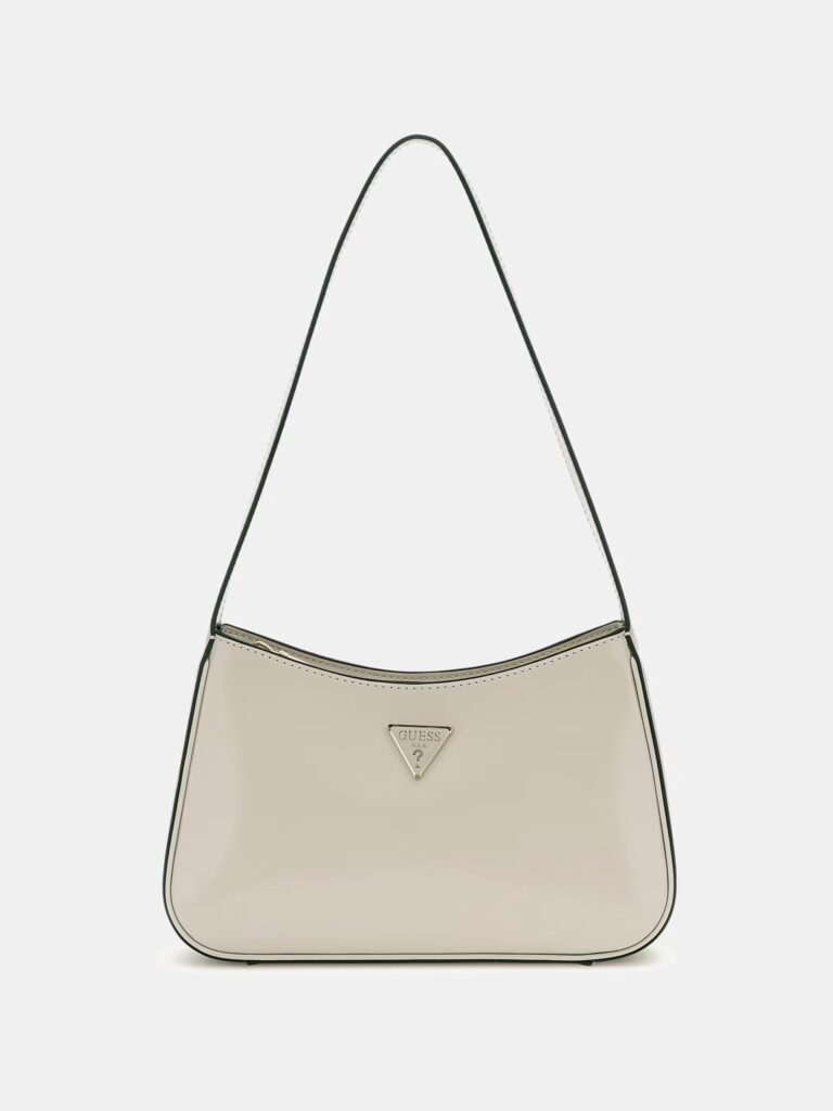 GUESS ARNELA TOP ZIP SHOULDER BAG ΤΣΑΝΤΑ ΓΥΝΑΙΚΕΙΟ | OFF WHITE