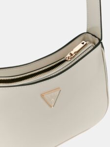 GUESS ARNELA TOP ZIP SHOULDER BAG ΤΣΑΝΤΑ ΓΥΝΑΙΚΕΙΟ | OFF WHITE