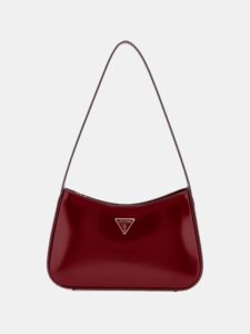 GUESS ARNELA TOP ZIP SHOULDER BAG ΤΣΑΝΤΑ ΓΥΝΑΙΚΕΙΟ | BORDEAUX