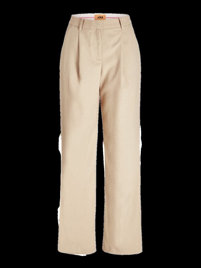 JXELLIS MIA STRUCTURED WIDE HW PANT TLR SN | BEIGE
