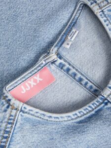 JXMAGGIE CUT OFF DENIM TOP DNM | LIGHT BLUE