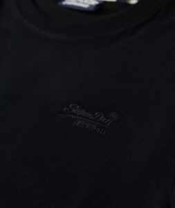 D1 OVIN ESSENTIAL LOGO EMB TEE ΜΠΛΟΥΖΑ ΑΝΔΡΙΚΟ | BLACK