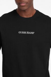 GJ LS CN REG EMBRO TEE ΜΠΛΟΥΖΑ ΑΝΔΡΙΚΟ | BLACK