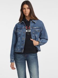 GJ OVERSIZE TRUCKER JACKET ΜΠΟΥΦΑΝ ΓΥΝΑΙΚΕΙΟ | DENIM