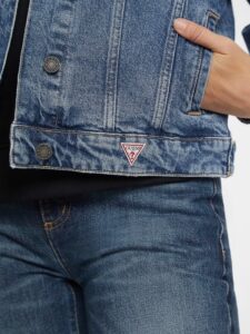 GJ OVERSIZE TRUCKER JACKET ΜΠΟΥΦΑΝ ΓΥΝΑΙΚΕΙΟ | DENIM