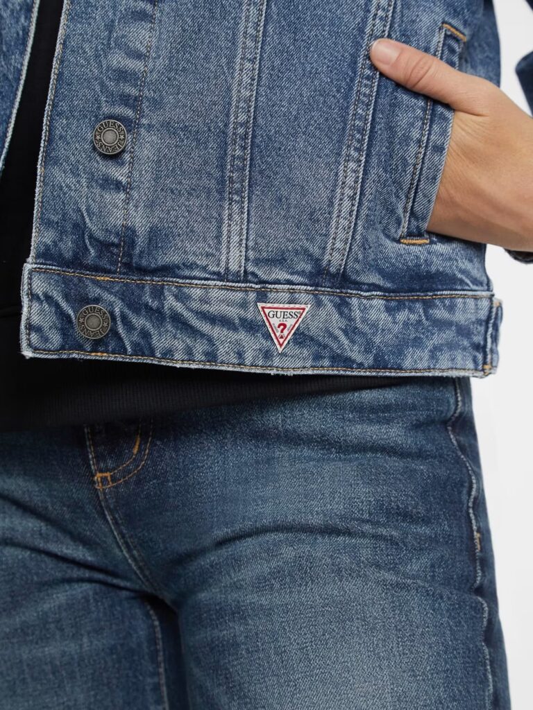 GJ OVERSIZE TRUCKER JACKET ΜΠΟΥΦΑΝ ΓΥΝΑΙΚΕΙΟ | DENIM