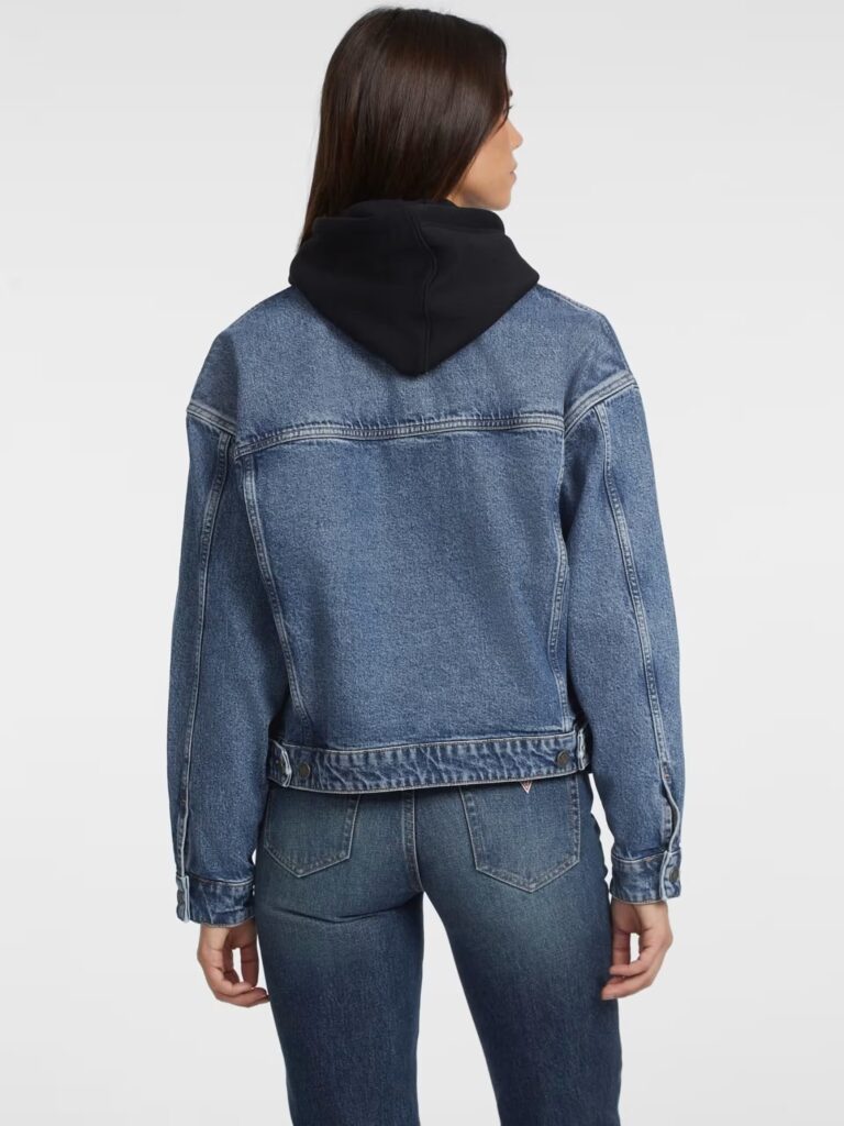 GJ OVERSIZE TRUCKER JACKET ΜΠΟΥΦΑΝ ΓΥΝΑΙΚΕΙΟ | DENIM