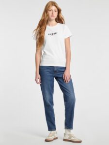 GJ SS CN REG 3D EMBR GUESS TEE ΜΠΛΟΥΖΑ ΓΥΝΑΙΚΕΙΟ | WHITE
