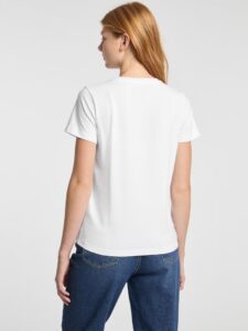 GJ SS CN REG 3D EMBR GUESS TEE ΜΠΛΟΥΖΑ ΓΥΝΑΙΚΕΙΟ | WHITE