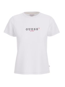 GJ SS CN REG 3D EMBR GUESS TEE ΜΠΛΟΥΖΑ ΓΥΝΑΙΚΕΙΟ | WHITE