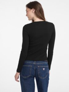 GJ LS CN EMBRO SLIM RIB TEE ΜΠΛΟΥΖΑ ΓΥΝΑΙΚΕΙΟ | BLACK