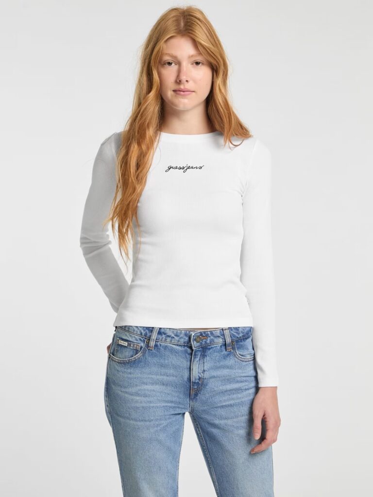 GJ LS CN EMBRO SLIM RIB TEE ΜΠΛΟΥΖΑ ΓΥΝΑΙΚΕΙΟ | WHITE
