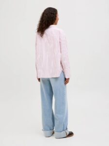 JXCARO POPLIN LS RLX SHIRT WVN NOOS | WHITE