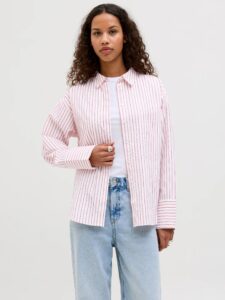 JXCARO POPLIN LS RLX SHIRT WVN NOOS | WHITE