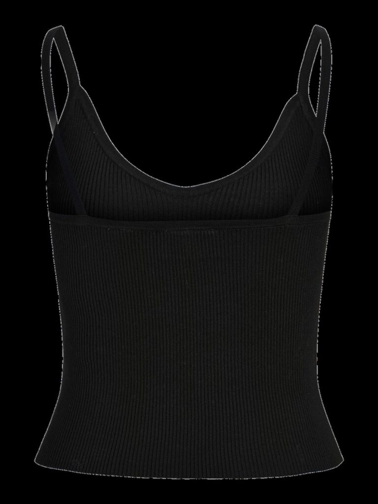JJXX JXESTHER TIGHT SHORT TOP KNIT | BLACK
