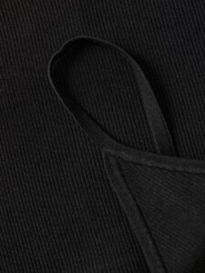 JJXX JXESTHER TIGHT SHORT TOP KNIT | BLACK