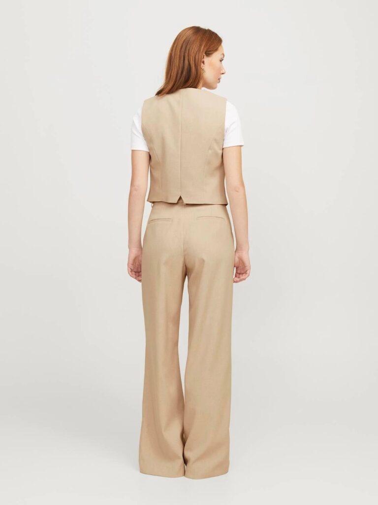 JJXX JXELLIS STRUCTURED WAISTCOAT TLR | BEIGE