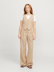 JJXX JXELLIS STRUCTURED WAISTCOAT TLR | BEIGE