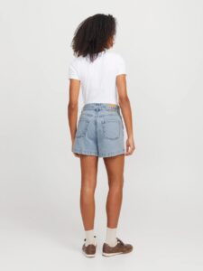 JJXX JXCELEN HW PAPERBAG DENIM SHORTS DNM | LIGHT BLUE