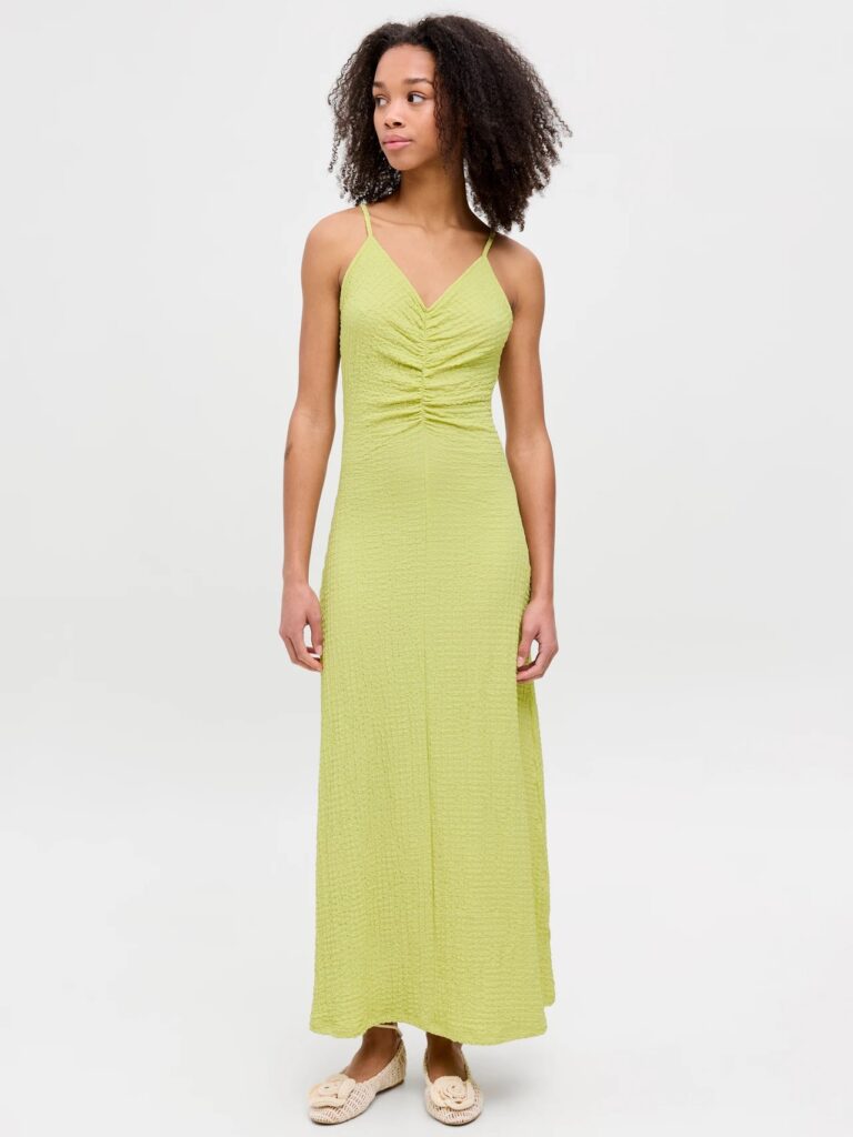 JJXX JXMOON SL LONG DRESS JRS | LEMON