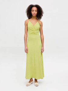 JJXX JXMOON SL LONG DRESS JRS | LEMON