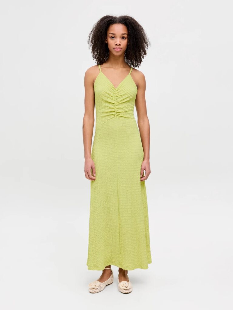 JJXX JXMOON SL LONG DRESS JRS | LEMON