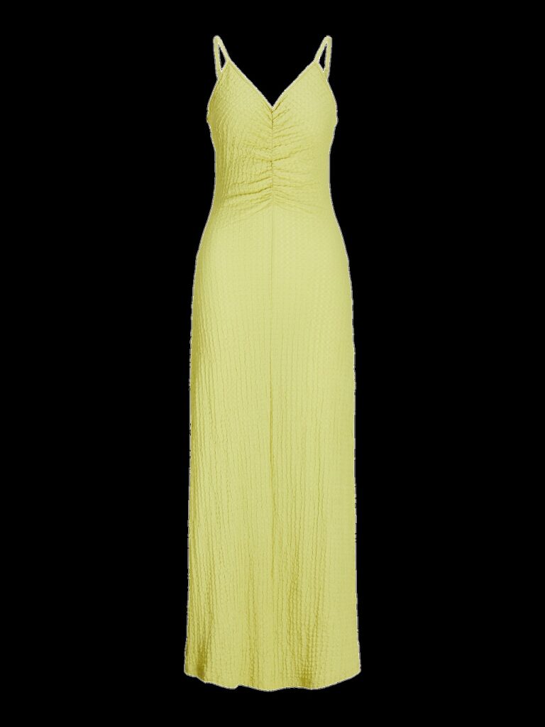 JJXX JXMOON SL LONG DRESS JRS | LEMON