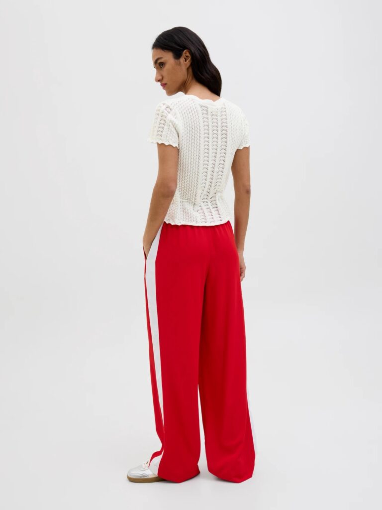 JJXX JXZURI SS TOP KNIT | OFF WHITE