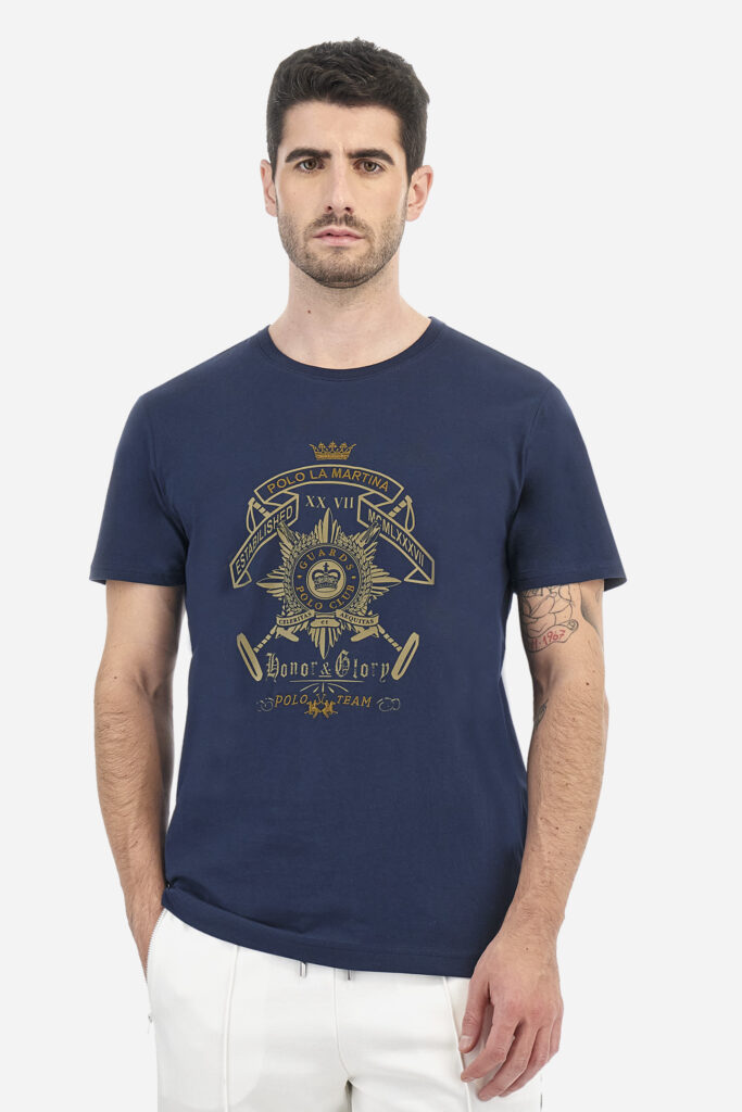 LA MARTINA ΜΠΛΟΥΖΑ 3LMMARG30-70 | DARK BLUE