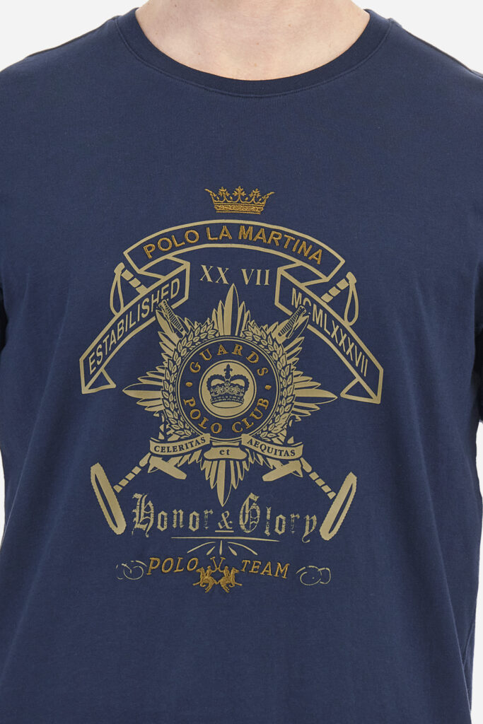 LA MARTINA ΜΠΛΟΥΖΑ 3LMMARG30-70 | DARK BLUE