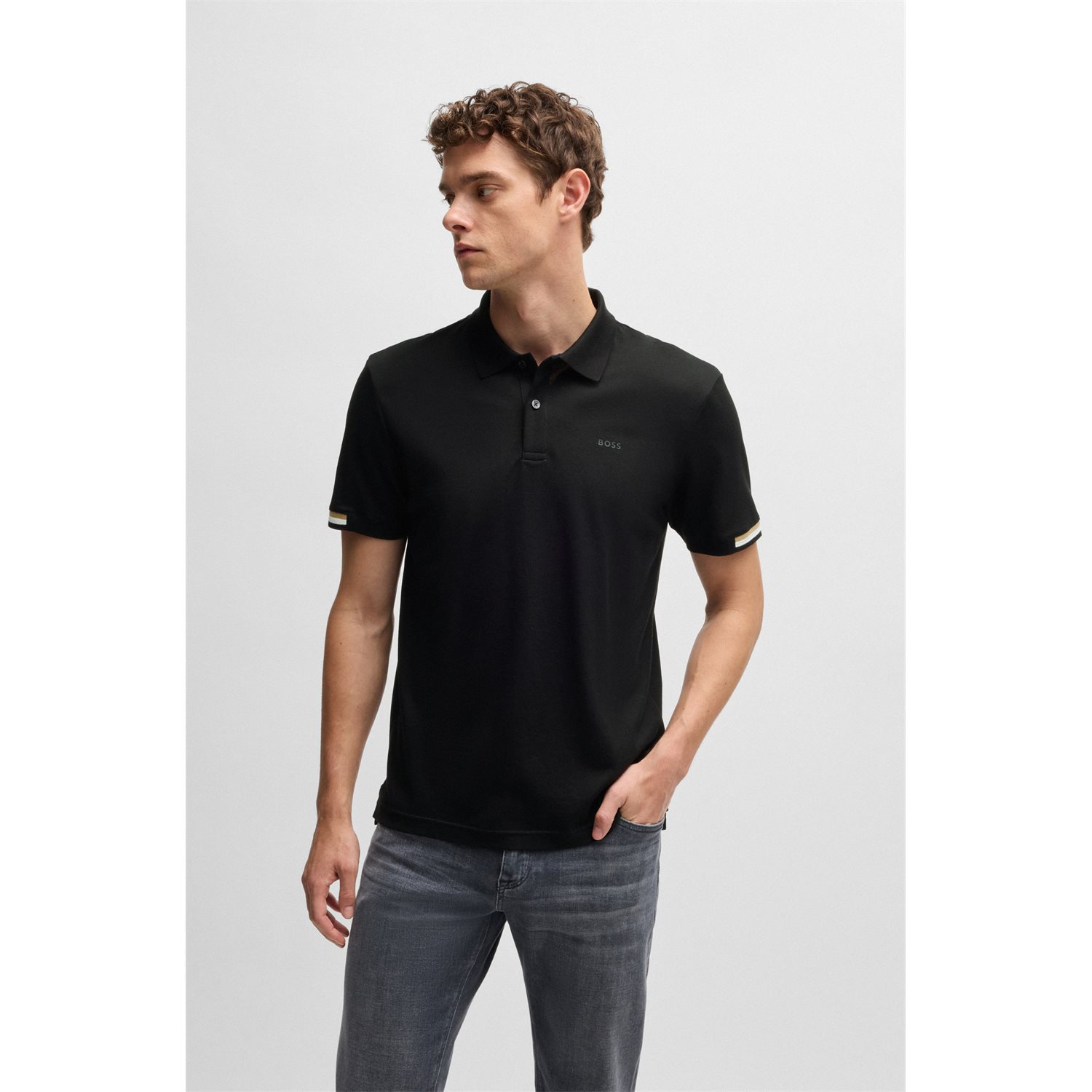 BOSS JERSEY PARLAY 147 50467113-70 | WHITE