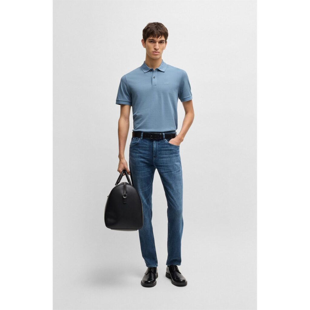 BOSS JERSEY PALLAS 50468362-70 | PETROL