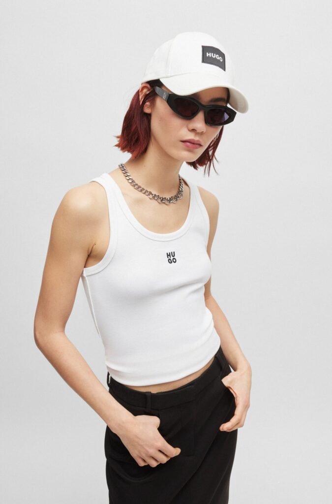 BOSS JERSEY DATAMIA 50514489-70 | WHITE