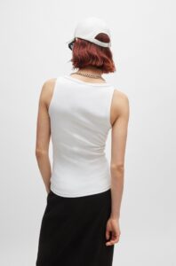 BOSS JERSEY DATAMIA 50514489-70 | WHITE