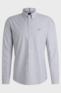BOSS ΠΟΥΚΑΜΙΣΟ H-ROAN-BD-E-C1-243  50520275 | LIGHT BLUE