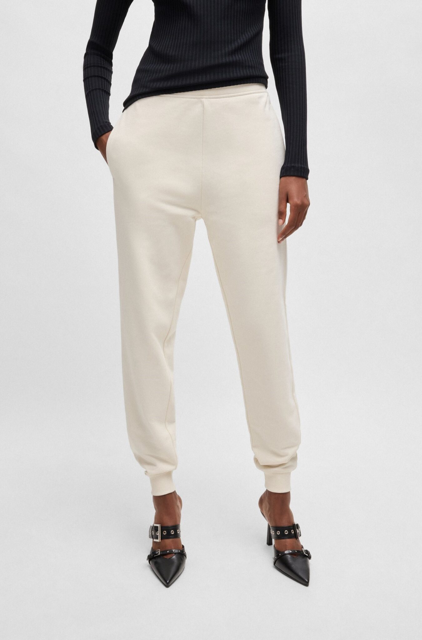 BOSS JERSEY NELFINIA 50522417 | OFF WHITE