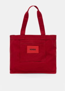 BOSS ΜΕΓΑΛΟ ΑΞΕΣΟΥΑΡ BECKY TOTE-CANVAS | RED