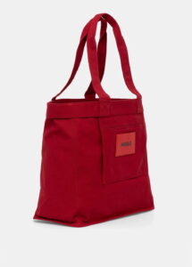 BOSS ΜΕΓΑΛΟ ΑΞΕΣΟΥΑΡ BECKY TOTE-CANVAS | RED