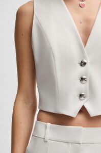 BOSS ΣΑΚΚΑΚΙ AWESTANA 50537760 | OFF WHITE