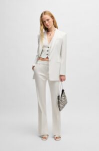 BOSS ΣΑΚΚΑΚΙ AWESTANA 50537760 | OFF WHITE
