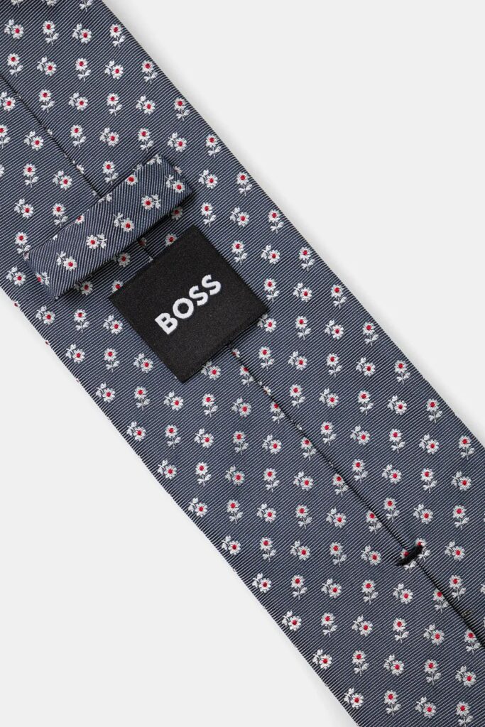 BOSS ΓΡΑΒΑΤΑ H-TIE 7.5 CM-222 50538886 | GREY