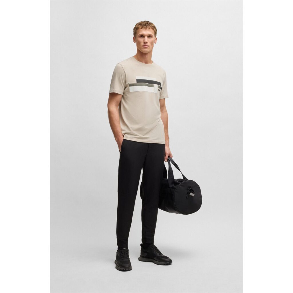 BOSS JERSEY TEE GLAMPING 50538923 | BEIGE