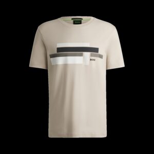 BOSS JERSEY TEE GLAMPING 50538923 | BEIGE
