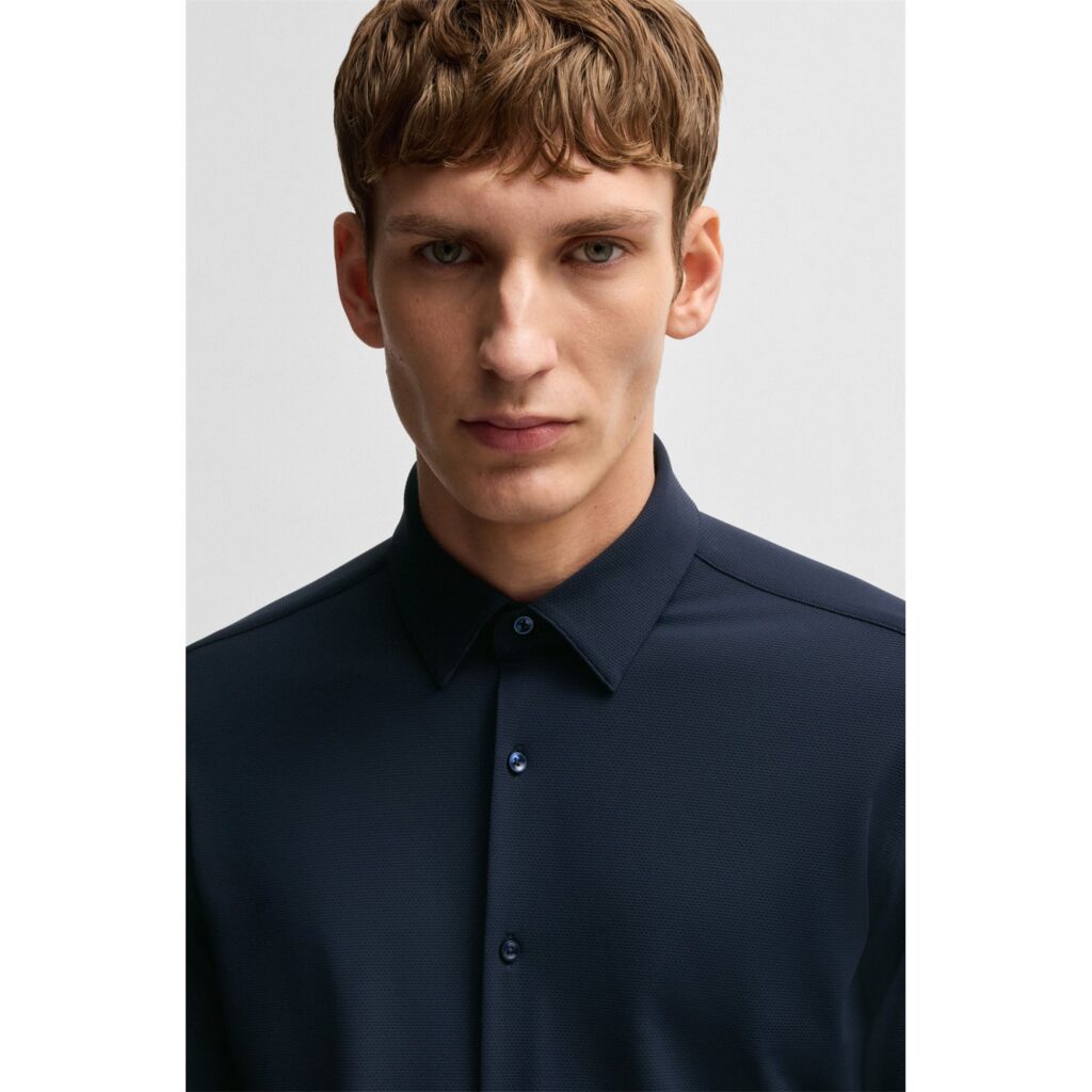 BOSS ΠΟΥΚΑΜΙΣΟ P-HANK-S-KENT-C1-222 50539398 | DARK BLUE