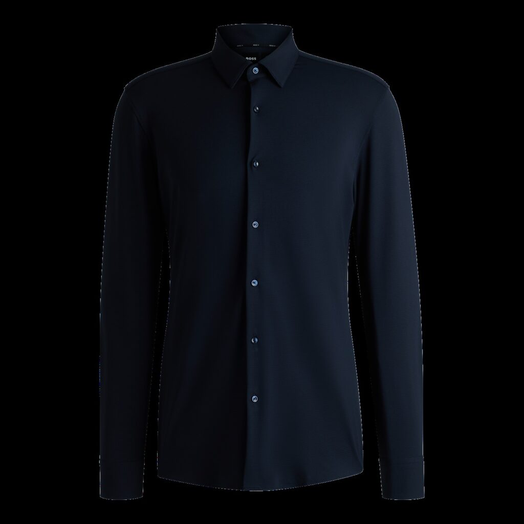 BOSS ΠΟΥΚΑΜΙΣΟ P-HANK-S-KENT-C1-222 50539398 | DARK BLUE