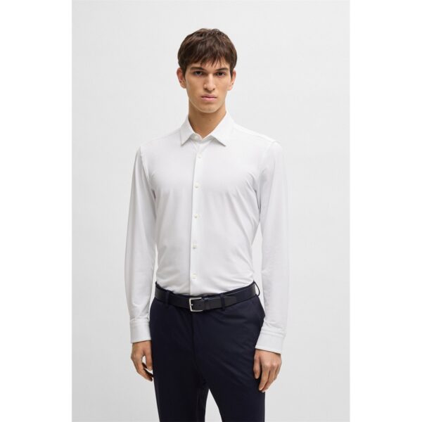 BOSS ΠΟΥΚΑΜΙΣΟ P-HANK-S-KENT-C1-222 50539398 | WHITE