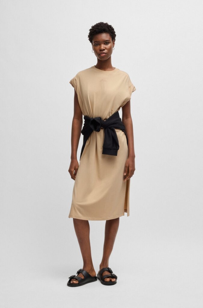 BOSS JERSEY C_EDRESS_5 50540442 | BEIGE