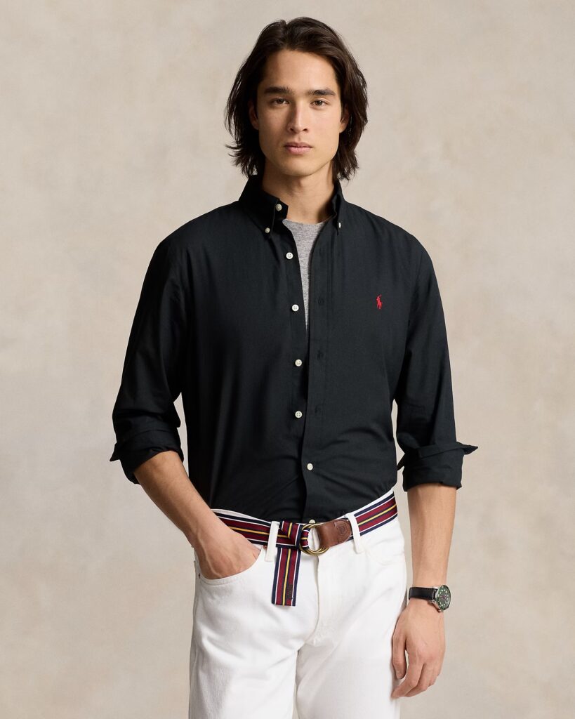 CUBDPPCS-LONG SLEEVE-SPORT SHIRT 710928255 | BLACK